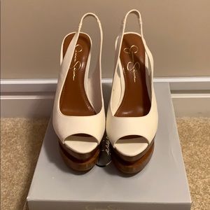 NEVER WORN - Jessica Simpson Alexy Wedges